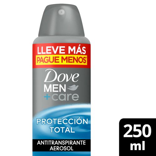 Antitranspirante en aerosol DOVE Men + Care Protección Total 250 ml