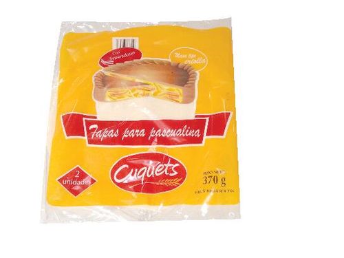 Tapa para Pascualina Cuquets Criolla 370 Gr.