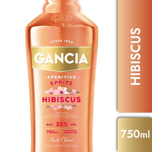 Aperitivo Gancia Hibiscus Spritz 750 Ml.