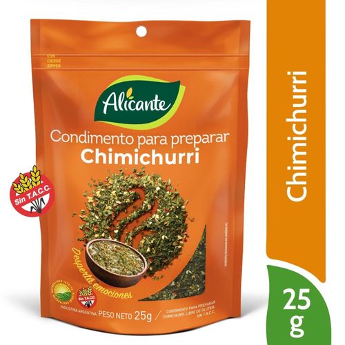 Condimento Chimichurri Alicante 25 Gr.