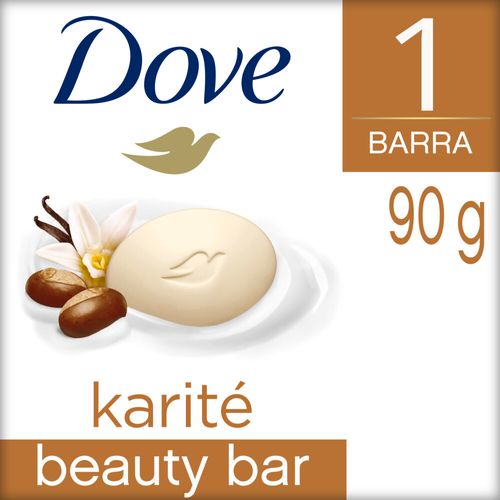 Jabón de Tocador Dove Karité y Vainilla 90 Gr