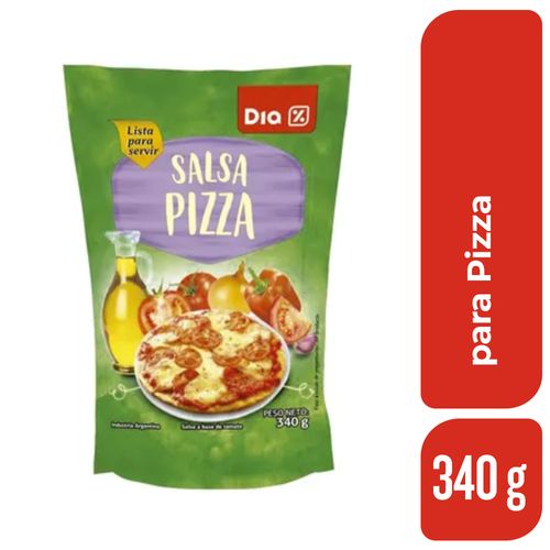 Salsa Para Pizza DIA Doypack 340 Gr.