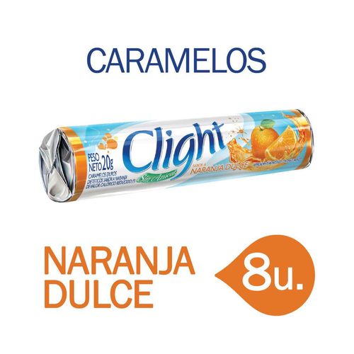 Caramelos Clight sabor Naranja 20 Gr.