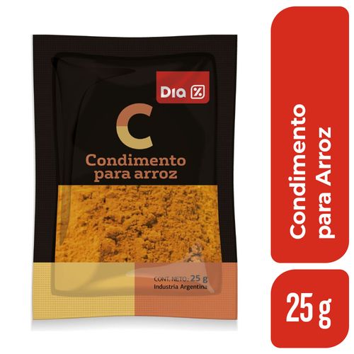 Condimento para arroz DIA 25 Gr.