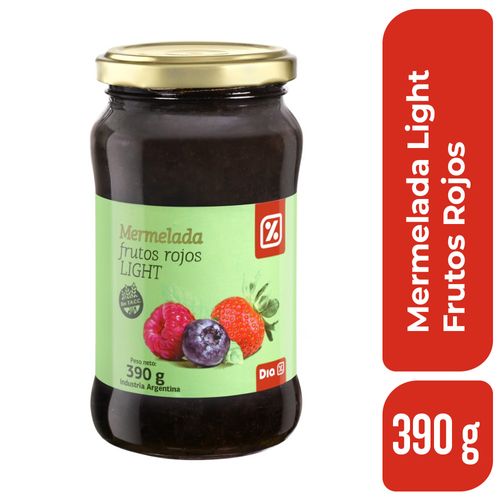 Mermelada Light Dia Frutos Rojos 390 Gr.