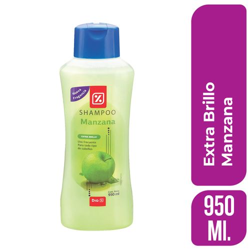 Shampoo DIA Extra Brillo Manzana 950 Ml.