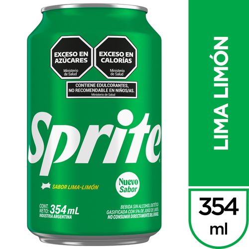 Gaseosa Sprite Lima-Limón 354 Ml.