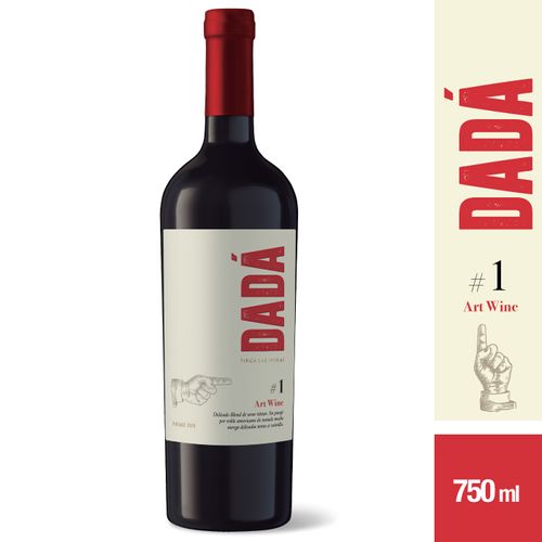 Vino Bonarda Malbec Dadá 1 750 ml.