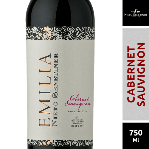 Vino Tinto Emilia Nieto Senetiner Cabernet Sauvignon 750 ml.