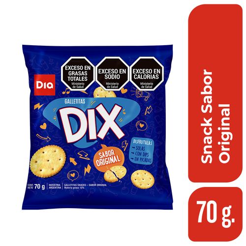 Snack Dix Original Dia 70 Gr.