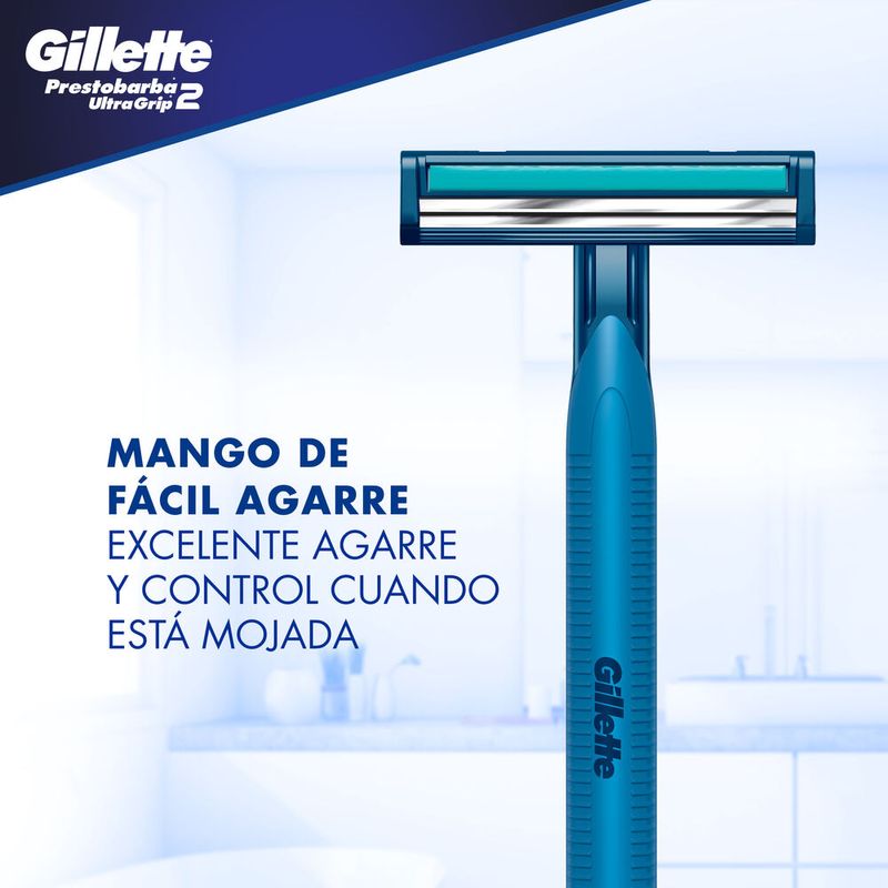 Gillette-Prestobarba-Ultragrip2-Maquina-de-Afeitar-Desechable-con-Cabezal-Fijo-5-Un_7