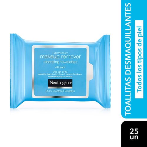 Toallitas Desmaquillantes Neutrogena Blue Line 25 Ud.