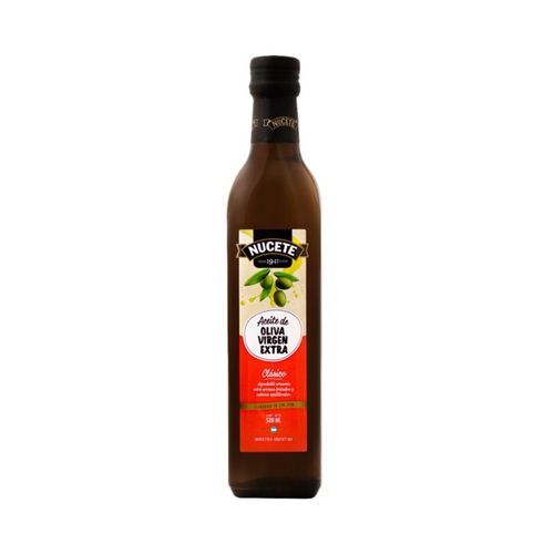 Aceite Oliva Nucete Extra Virgen Envase de Vidrio 500 Ml.