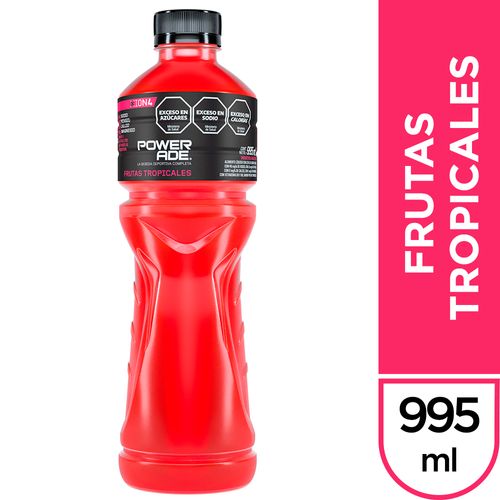 Bebida isotónica Powerade frutas tropicales 995 Ml.