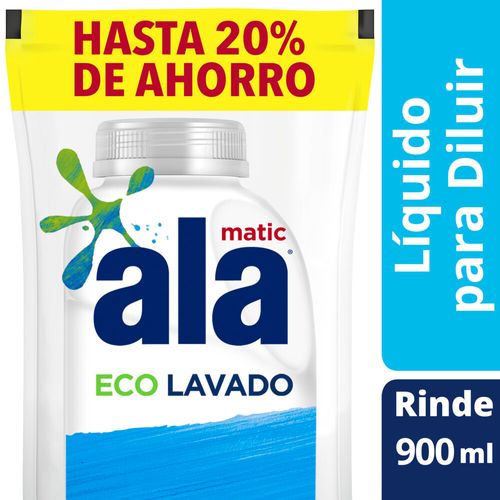 Jabón Líquido para Diluir ALA Baja Espuma Ecolavado 150 Ml.