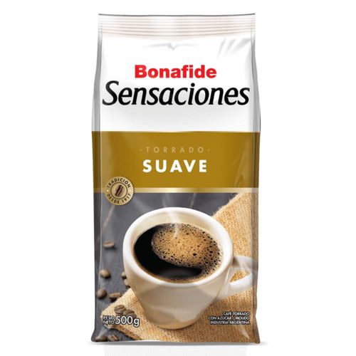 Café Molido Sensaciones Bonafide Torrado Suave 500 Gr.