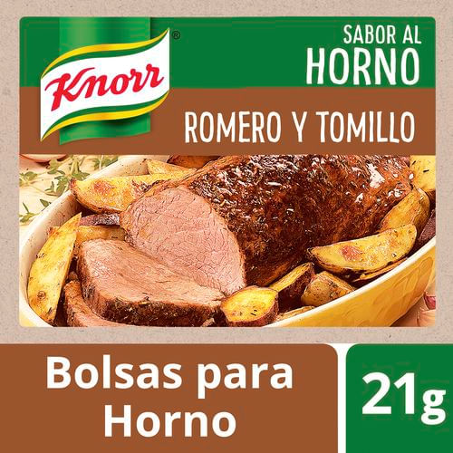 Bolsa para horno Knorr Romero y Tomillo 23 Gr.