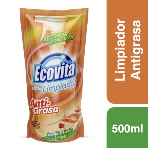 Limpiador de Cocina Ecovita doypack 500 Ml.