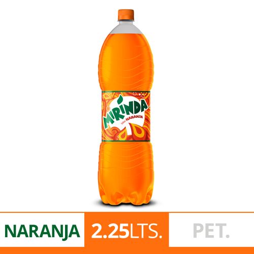 Gaseosa Mirinda Naranja 2,25 Lts.