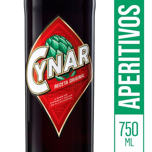 Aperitivo Alcohólico Cynar 750 ml.