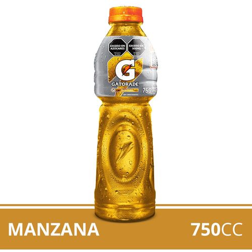 Isotónica Gatorade Manzana Botella 750 Ml.