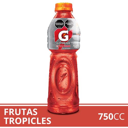 Isotónica Gatorade Frutas Tropicales Botella 750 Ml.