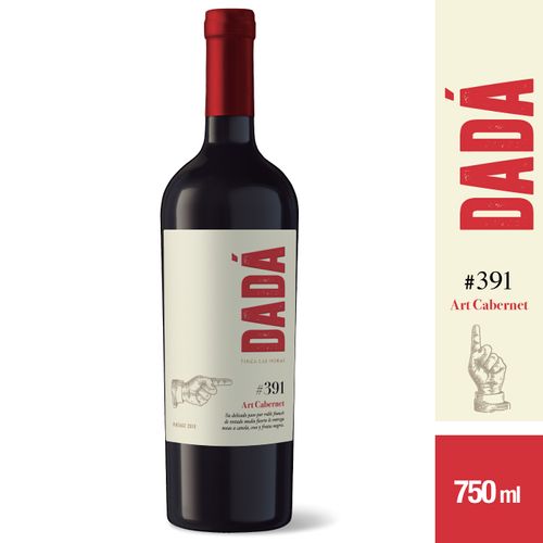 Vino Cabernet Sauvignon Dadá Art 750 ml.