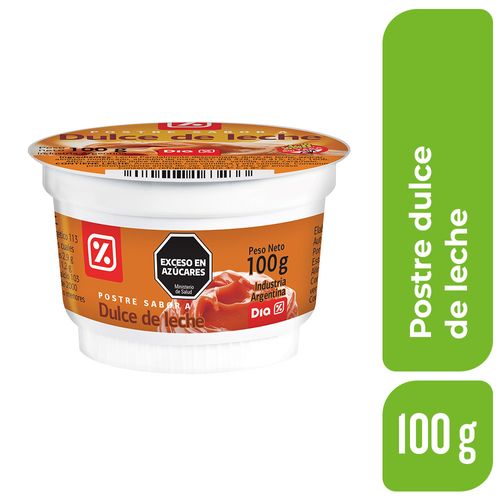 Postre DIA Dulce de Leche 100 Gr.