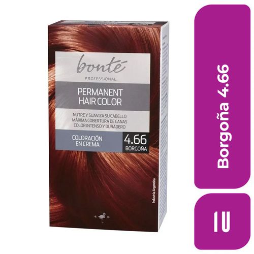 Coloración en Crema Bonté Borgoña 4.66 1 Ud.