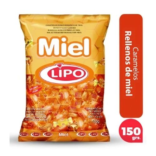 Caramelo Relleno de Miel Lipo 150 Gr.