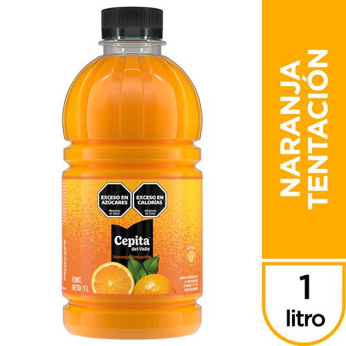 Jugo Cepita del Valle Naranja Tentación 1 Lt.