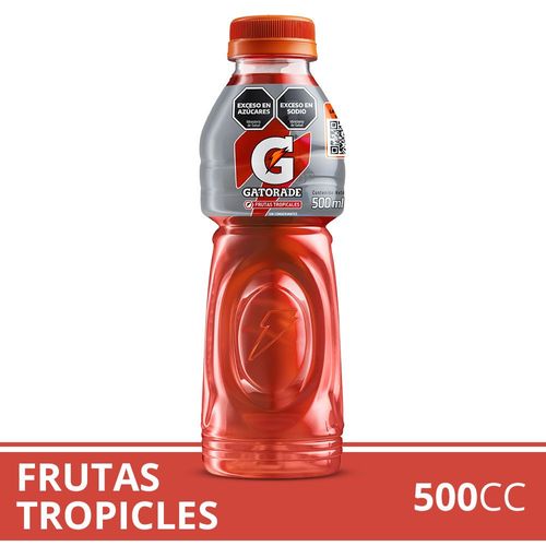 Isotónica Gatorade Frutas Tropicales Botella 500 Ml.