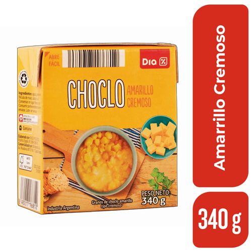 Choclo Cremoso Amarillo DIA 340 Gr.