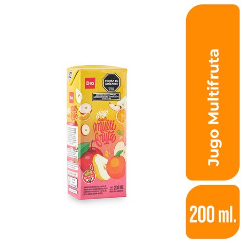 Jugo Sabor Multifruta Dia 200 Ml.