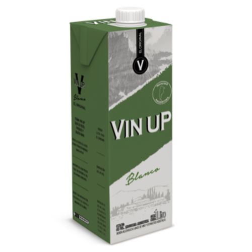 Bebida Alcohólica Vin Up Blanco brik 1 Lt.