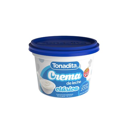 Crema de Leche Tonadita 200 Gr.