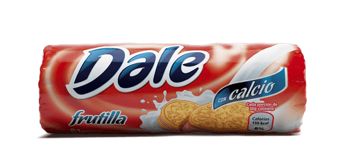 Galletitas Rellena Dale Frutilla 81 Gr.