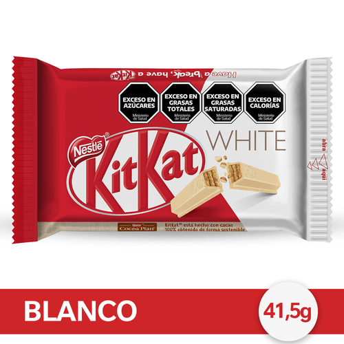 Oblea White 4 Fingers Kitkat x 41.5 Gr.