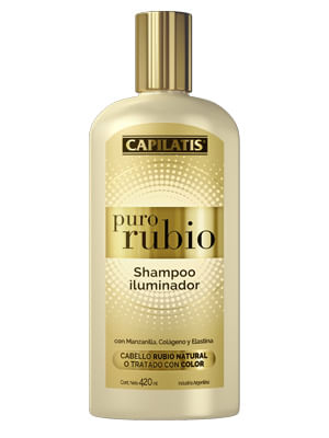 Shampoo Capilatis Puro Rubio 420 Ml.