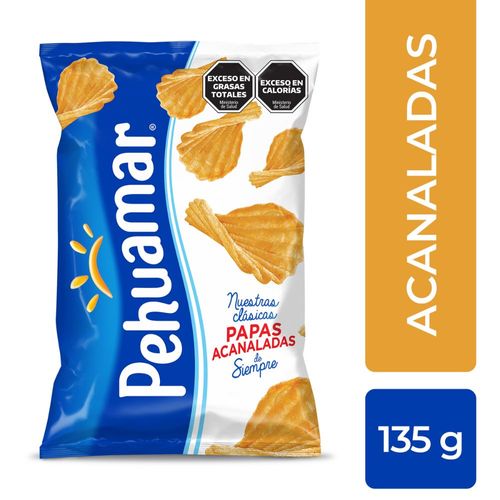 Papas Fritas Acanaladas Pehuamar X 135 Gr.