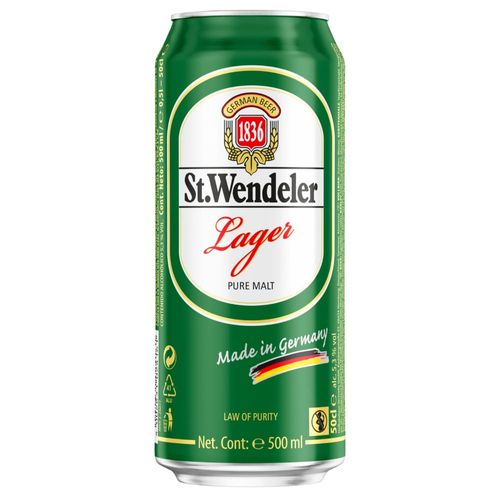 Cerveza Lager St. Wendeler 500 Ml.