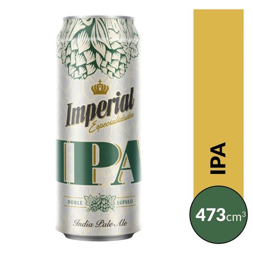 Cerveza Ipa Imperial lata 473 Ml.