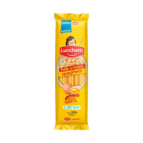 Spaghetti Al Huevo Lucchetti 500 Gr