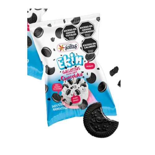 Galletitas Ekin Chocolate Solitas 160 Gr.