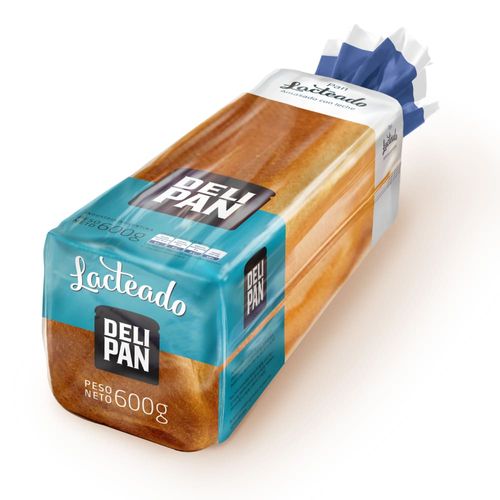 Pan de molde Delipan Blanco lacteado 600 Gr.