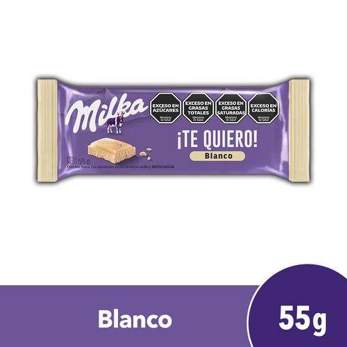 Chocolate Milka Blanco 55 Gr.