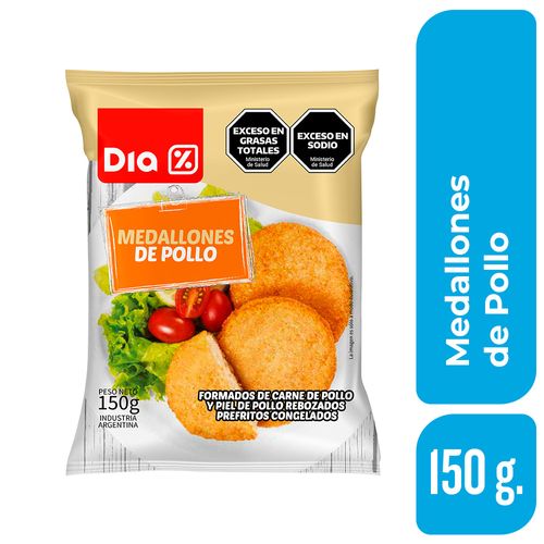 Medallon de Pollo Dia 150 Gr.