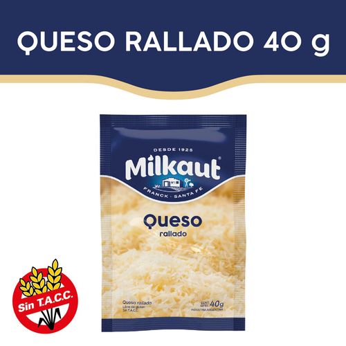 Queso Rallado Milkaut 40 Gr.