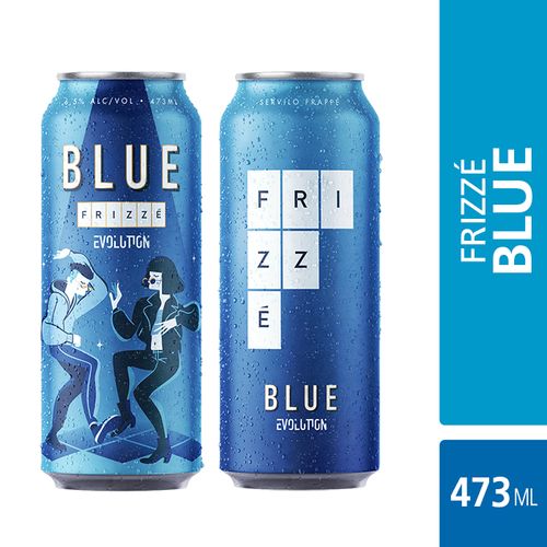 Vino Frizzé Blue Evolution 473 Ml.