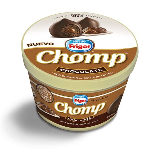 Helado Chomp chocolate con dulce de leche 180 Gr.